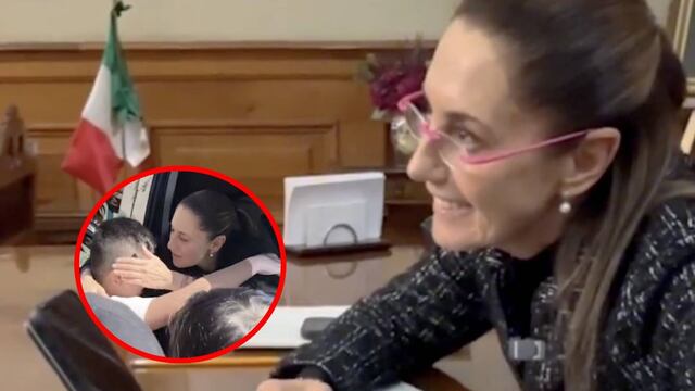 La llamada de Mateo, niño de Puebla, con Claudia Sheinbaum