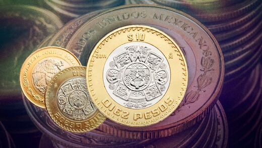 Las monedas de 10 pesos cambiarán de aleación para reforzar su seguridad