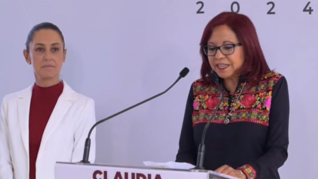 Claudia Sheinbaum y Leticia Ramírez.