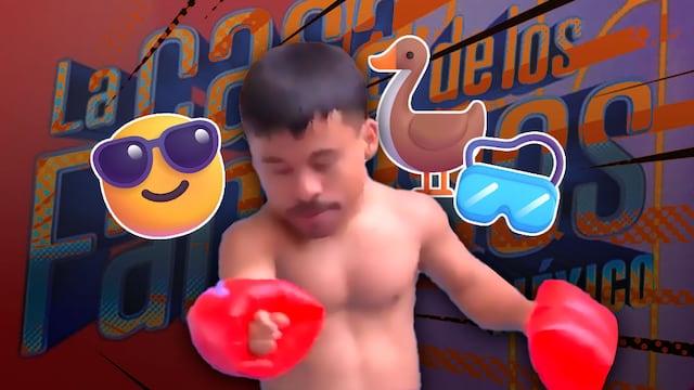 El Abelito aprende a nadar en La Casa de los Famosos México 2025