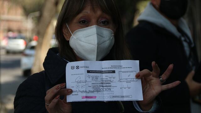 Prueba de Covid-19 en la CDMX