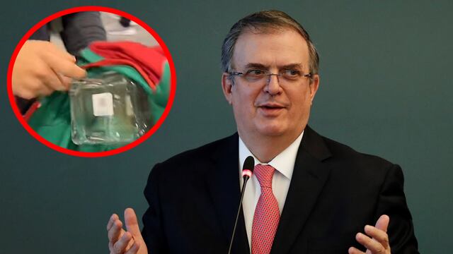 Marcelo Ebrard pide respetar normas tras caso de mexicano que metió botella de alcohol a Qatar