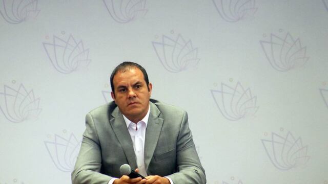 Cuauhtémoc Blanco, gobernador de Morelos.