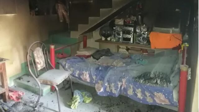 Vecinos vieron a la mamá salir del domicilio con los menores de edad.