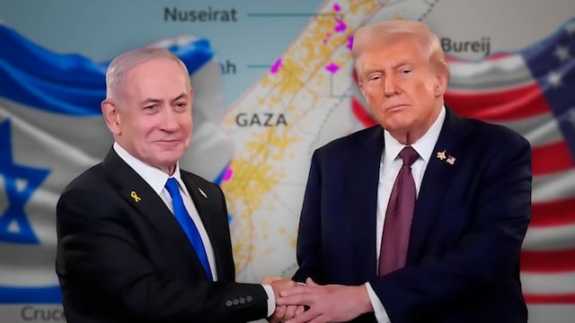 Donald Trump y Benjamín Netanyahu