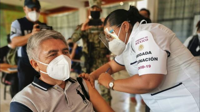 Vacunación en México.