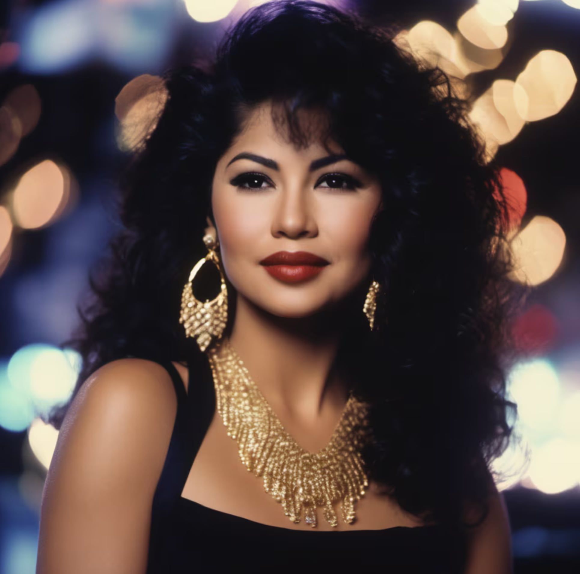 Selena Quintanilla de 53 años según a inteligencia artificial