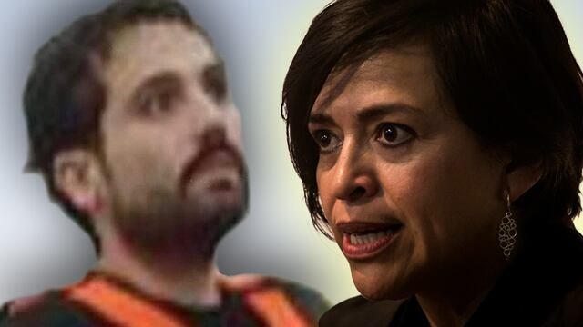 Ovidio Guzmán y Anabel Hernández