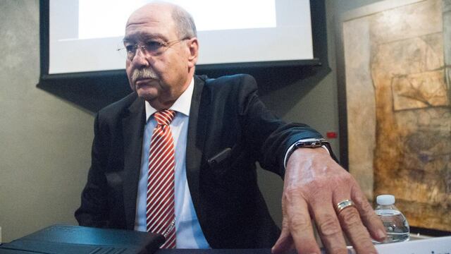 El abogado defensor de Emilio Lozoya, Javier Coello Trejo.