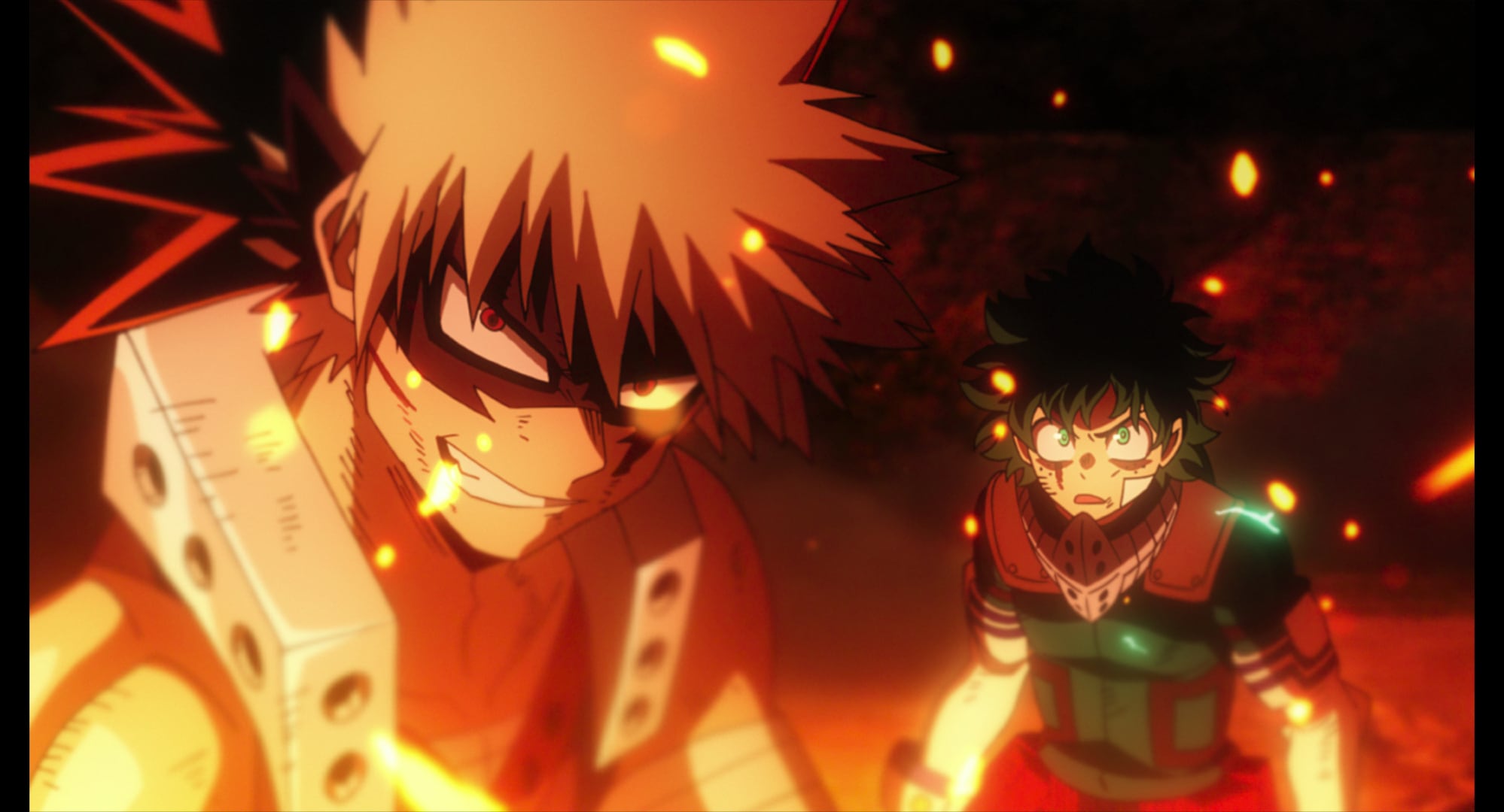 Deku y Bakugo