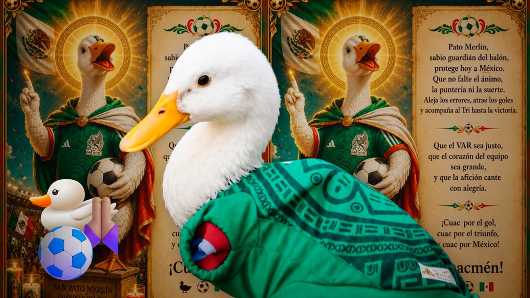 La oración al Pato Merlín para que México gane el Mundial 2026