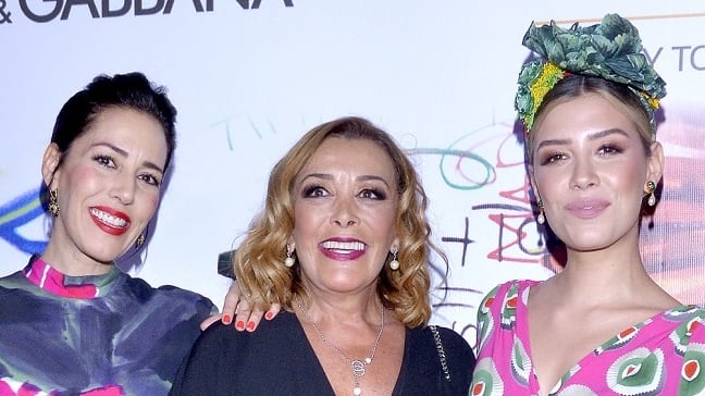 Stephanie Salas, Sylvia Pasquel y Michelle Salas