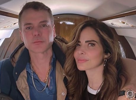 Armando Gómez y Gloria Trevi