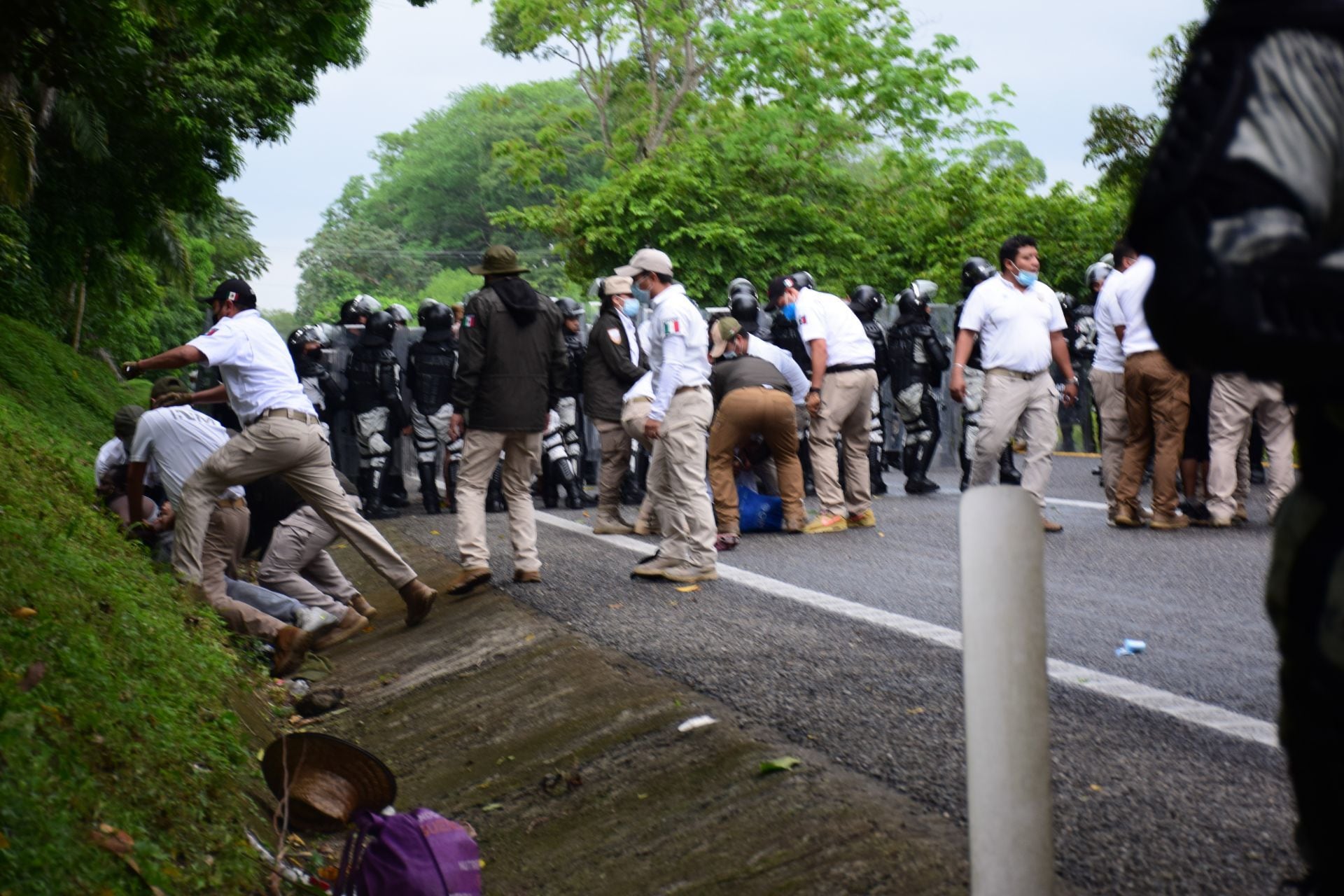 Agresiones contra migrantes en Chiapas