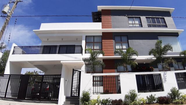 La casa que Jayvee dio a sus padres adoptivos.