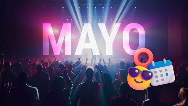 Conciertos mayo 2025 en CDMX