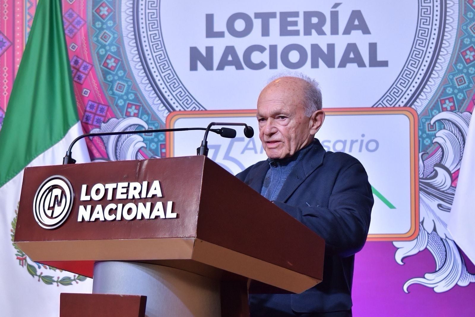 Billete de Lotería Nacional reconoce 35 años de la Fundación Alfredo Harp Helú