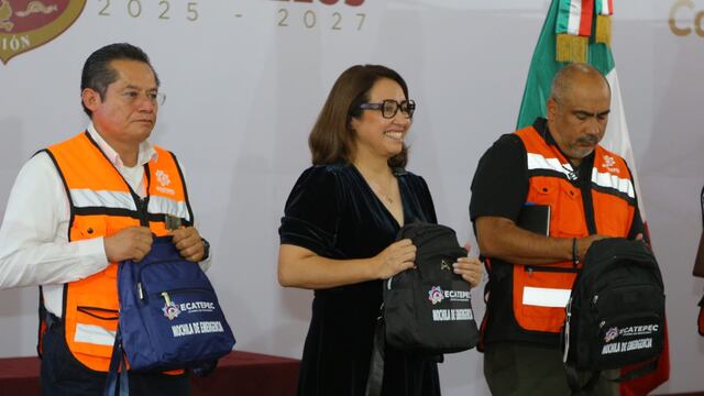 Azucena Cisneros anuncia operativo tormenta contra inundaciones en Ecatepec