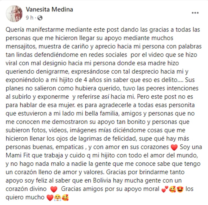 Vanesa Medina, mamá fitnes