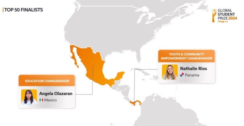 Orgullo del Conalep: Ángela Elena Olazarán, entre las 50 mejores estudiantes del mundo