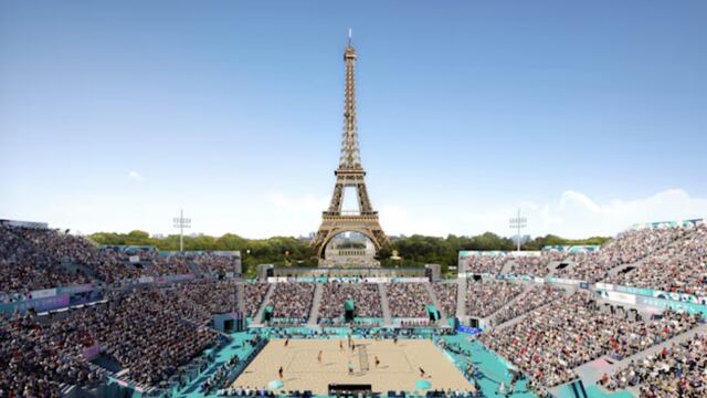 Estadio Torre Eiffel en los Juegos Olímpicos de París 2024