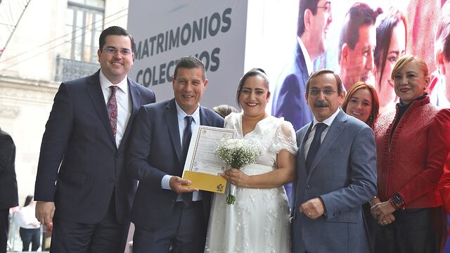 Nuevo León celebró la boda de mil 745 parejas en el Día de San Valentín 2024