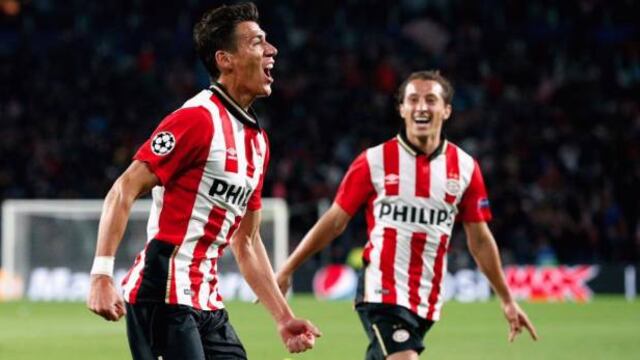 Héctor Moreno y Andrés Guardado