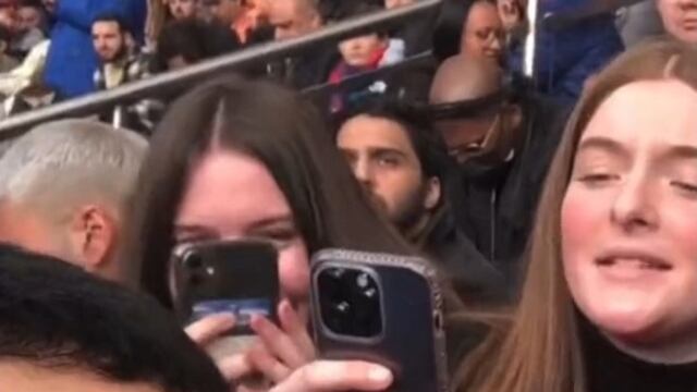 Una aficionada francesa llamó "Mierda" a Lionel Messi.