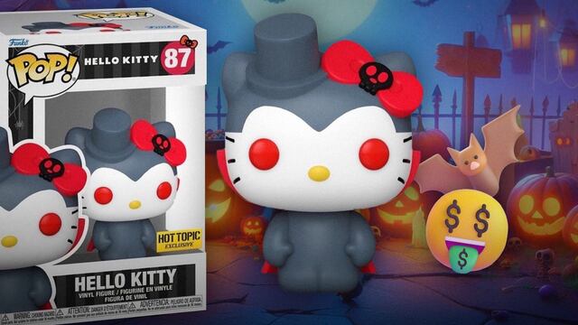 El nuevo Funko Pop! de Hello Kitty vampiro para Halloween
