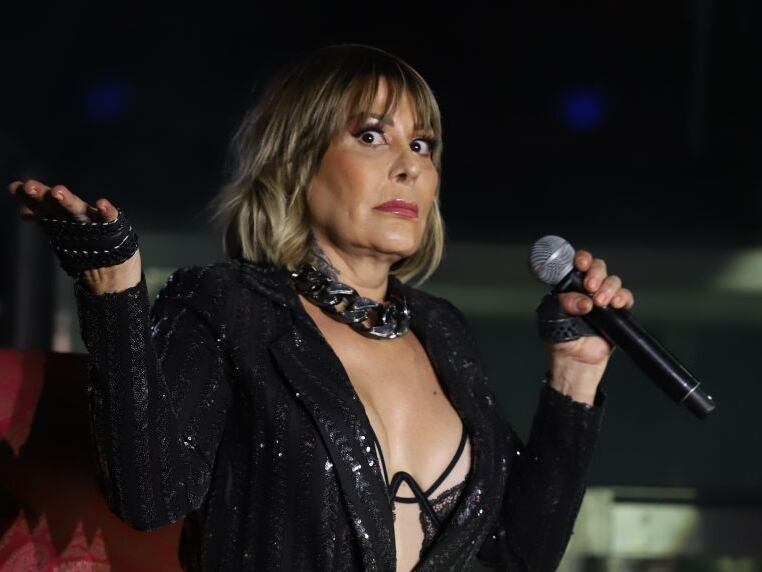 Alejandra Guzmán, cantante.