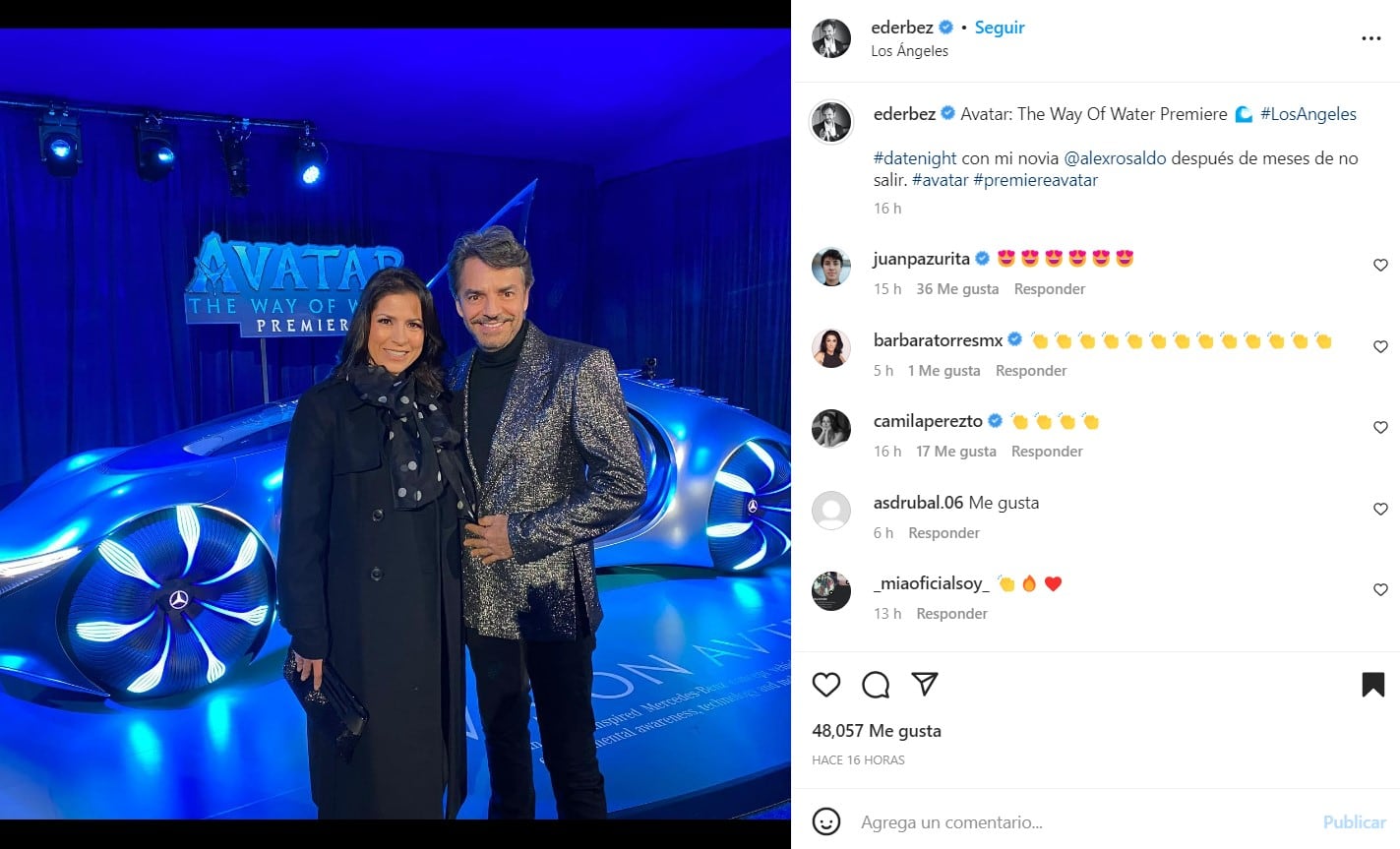 Eugenio Derbez y Alessandra Rosaldo