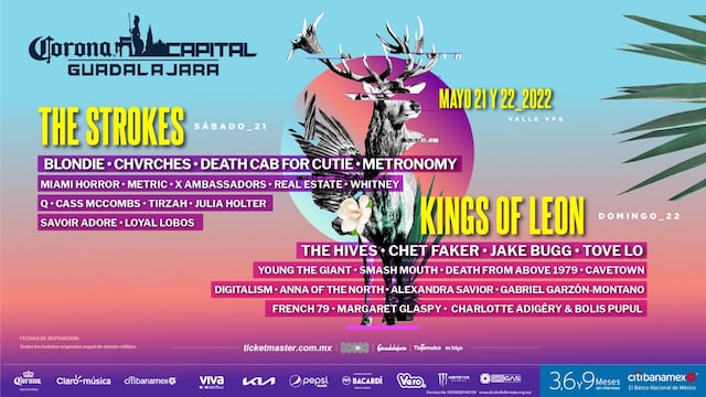 Corona Capital Guadalajara 2022 (Ticketmaster)