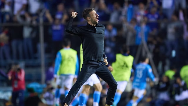 Martín Anselmi, técnico de Cruz Azul