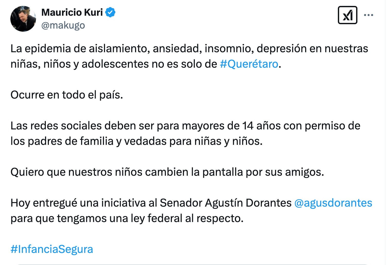 Mauricio Kuri sobre prohibición de celulares