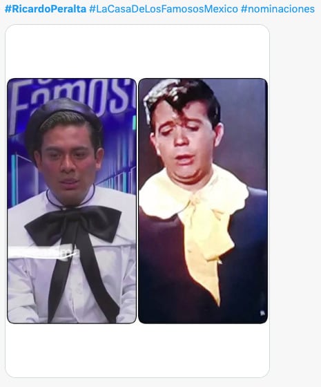 Los memes de Ricardo Peralta por su look en La Casa de los Famosos México 2024