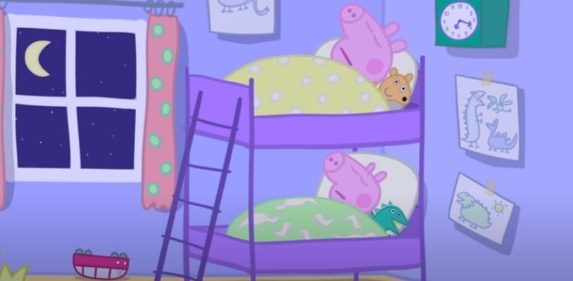 Canción de Peppa Pig para antes de dormir en YouTube