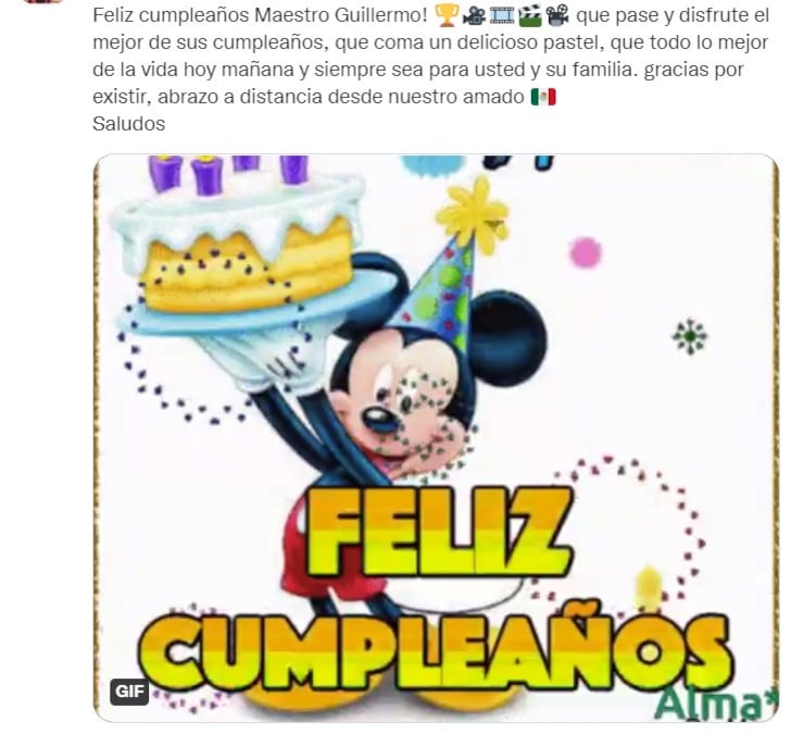 Felicitan a Guillermo del Toro por su cumpleaños