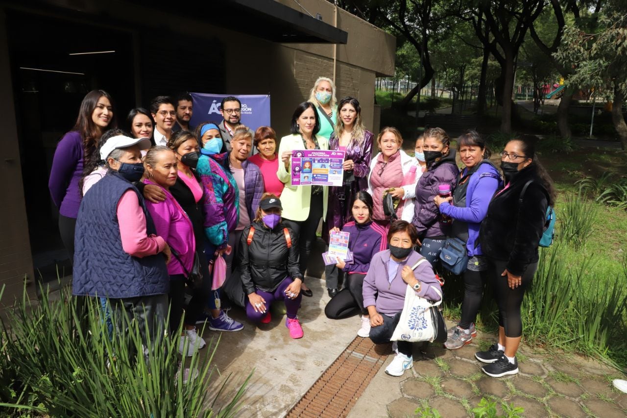 Lía Limón pone en marcha el programa Puntos Violeta itinerantes