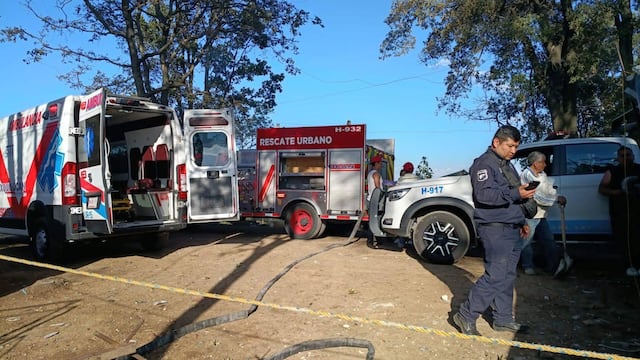 Muere una persona por explosión de polvorín ilegal en Huixquilucan