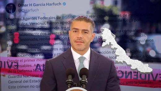 Harfuch confirma asesinato de dos agentes en Omealca, Veracruz; fueron atacados por el crimen organizado