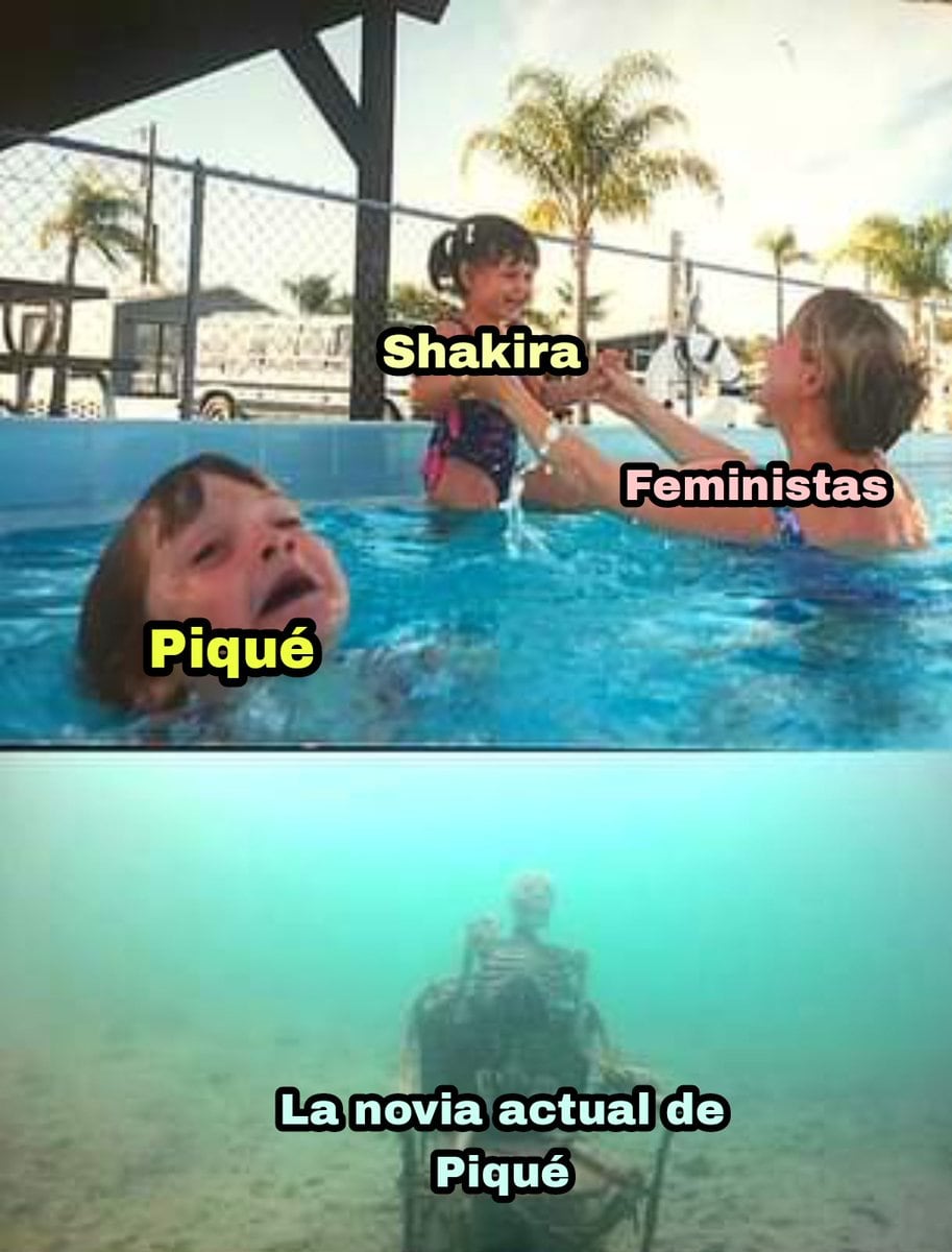 Meme de Shakira vs Clara Chia y Gerard Piqué tras la Music Session #53 con BZRP