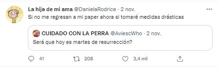 Daniela Rodrice quería que Papel regresara.