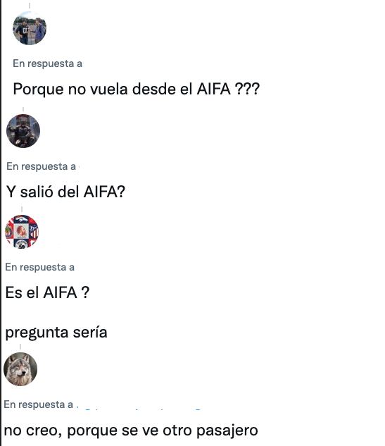 Preguntan si Tatiana Clouthier usó el AIFA