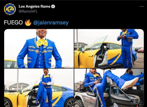 Jalen Ramsey se vistió de mariachi