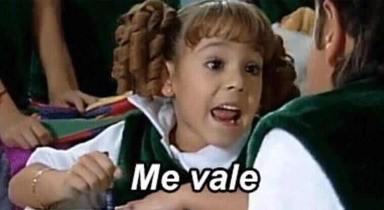 Danna Paola 'me vale'