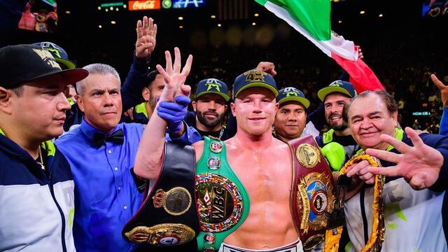 Las peleas del 'Canelo' entraron en el Top 10 de los eventos más vistos