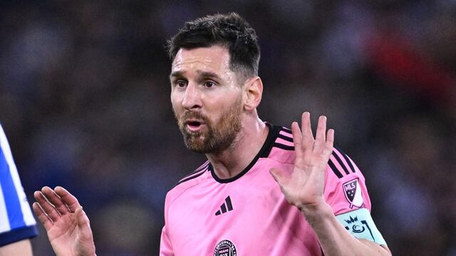 Lionel Messi en el Inter Miami.