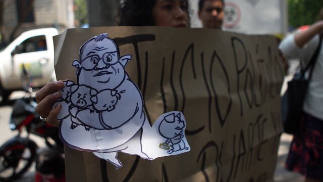 Protesta por violaciones en Veracruz. Jueces en la mira.