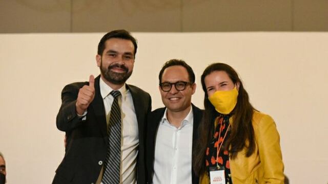 Jorge Álvarez Máynez, Clemente Castañeda y Mirza Flores