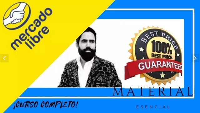 Anuncio de un curso pirata de Carlos Muñoz en la plataforma de Mercado Libre